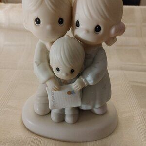 Precious Moments Adoption 'God Bless The Day We Found You' Figurine